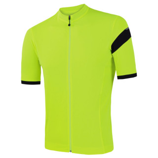 Maillot vélo homme Sensor Cyklo Coolmax Classic jaune Reflex Neon Yellow