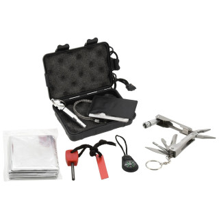 Kit survie et urgence Cattara SOS kit se survie 8 pièces