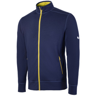 Sweat-shirt homme Zulu Merino Collar 230 bleue Navy