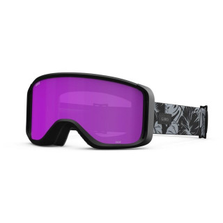 Lunettes de ski femmes Giro Sagen W noir / blanc Black Grey Botanical Amber Pink/Yellow