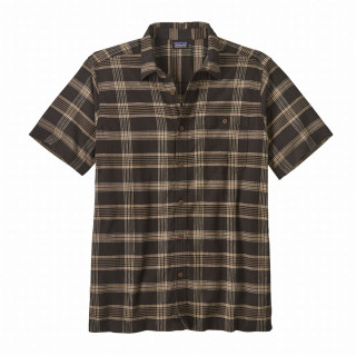 Chemise homme Patagonia M's A/C Shirt vert Discovery: Ink Black