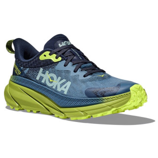 Chaussures homme Hoka M Challenger Atr 7 Gtx (2023) bleu / jaune Outer Space / Dark Citron