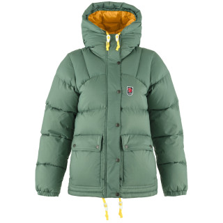 Veste femme Fjällräven Expedition Down Lite Jacket W green Patina Green-Mustard Yellow