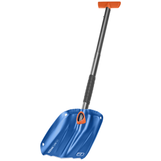 Pelle pliante Ortovox Shovel Kodiak Saw bleue Safety Blue