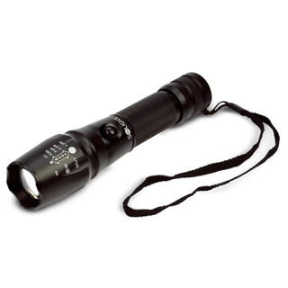 Lampe torche rechargeable Solight T6 XML Cree LED vert black