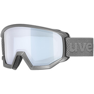 Masques ski Uvex Athletic FM argenté rhino mat dl/silver-blue