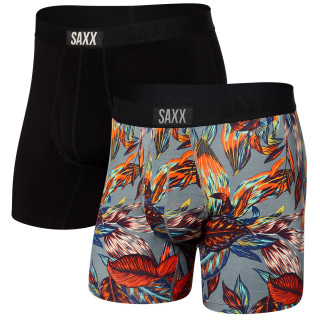 Caleçon Saxx Ultra Super Soft Boxer BF 2Pk girs ExoticLeaves/Black