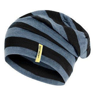 Bonnet Sensor Merino Wool noir / gris BlackStripes