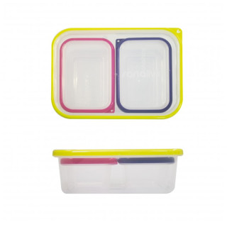 Boîte aliments Omada Sanaliving Box Set 19x14x6,5cm/1L + 2x 11,5x8x5cm/0,2L