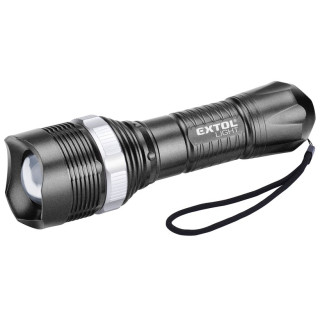 Lampe torche Extol 40lm, ZOOM, 1W LED, ABS plastique