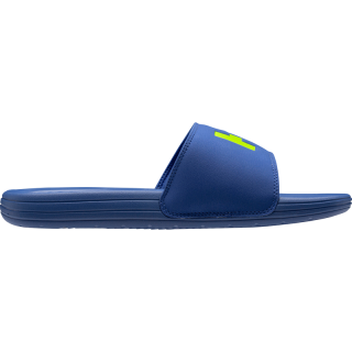 Pantoufles homme Helly Hansen H/H Slide bleue Olympian Blue / Azid Lime