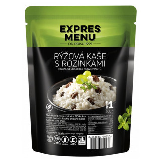 Repas prêt à manger Expres menu Bouillie de riz aux raisins secs 300 g