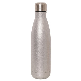 Bouteille Dare 2b Metal Glitter Botle argenté Silver