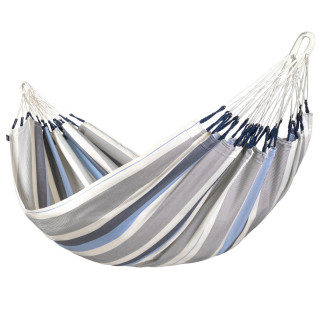 Hamac La Siesta Brisa Single Classic gris / bleu seasalt