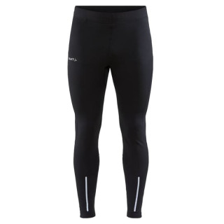 Pantalon running homme Craft ADV Essence Warm Tights vert Black