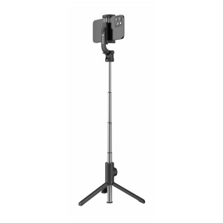 Perche selfie Swissten BLUETOOTH SELFIE STICK ALUMINUM TRIPOD PRO noir / argenté