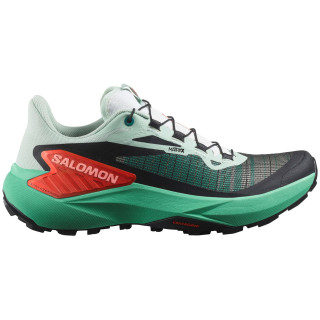 Chaussures femme Salomon Genesis green Bay / Electric Green / Cherry Tomato