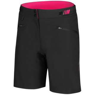 Short vélo femme Etape Cat 2.0 noir / rose