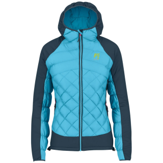 Veste femme Karpos Lastei Active Plus W Jacket bleue Blue Atoll/Midnight