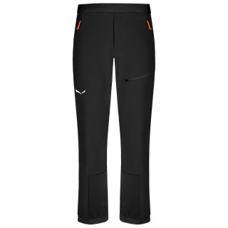 Pantalon softshell homme Salewa SELLA DST M LIGHT PANTS vert 0910 - black out