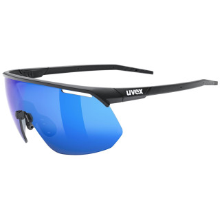 Lunettes sport Uvex Pace One vert Black Matt/Mirror Blue