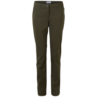 Patalon femme Craghoppers Kiwi Pro II Trouser green Mid Khaki