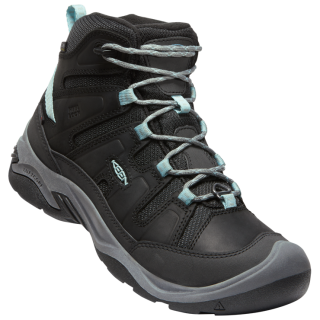 Bottes hiver femme Keen Circadia Mid Polar W vert black/cloud blue