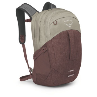 Sac à dos urbain Osprey Comet rouge / brun sawdust tan/raisin red