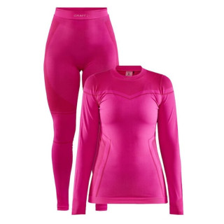 Sous-vêtements thermique femme Craft Core Dry Fuseknit rose