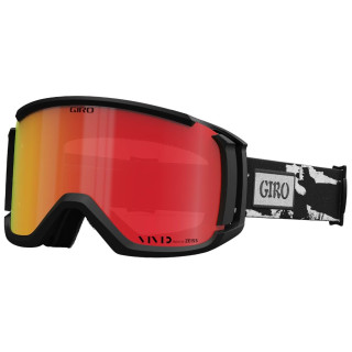 Masques ski Giro Revolt Black/White vert Black/White Stained Vivid Ember