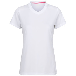 T-shirt femme Regatta Wmn Fingal V-Neck blanc White