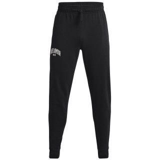 Pantalons de survêtement hommes Under Armour Rival Flc WM Jogger vert Black/Onyx White