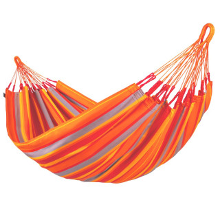 Hamac La Siesta Brisa Single Caribic rouge / orange toucan