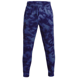 Pantalons de survêtement hommes Under Armour Rival Terry Novelty Jgr bleue Sonar Blue / Deep Periwinkle / Black