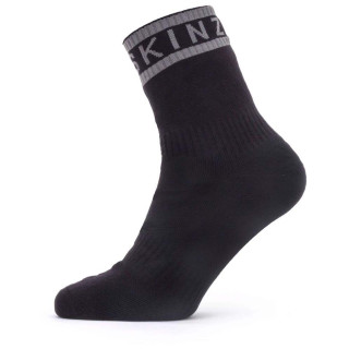 Chaussettes imperméables SealSkinz Mautby 2023 noir / gris black/grey