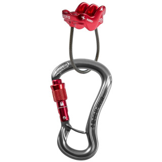 Système d'assurage Ocún Belay Set Condor Hurry gris / rouge