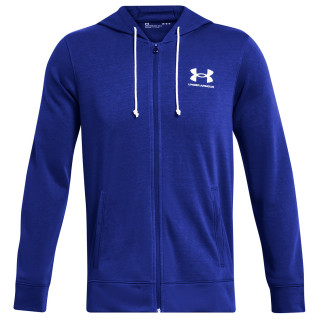 Sweat-shirt homme Under Armour Rival Terry LC FZ bleue Royal / / Onyx White