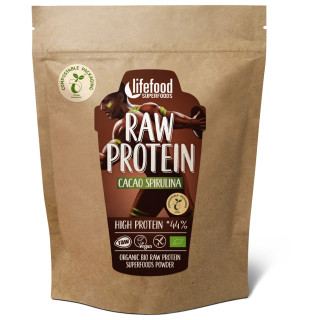 Poudre protéine Lifefood PROTEIN BIO RAW cacao 450 g