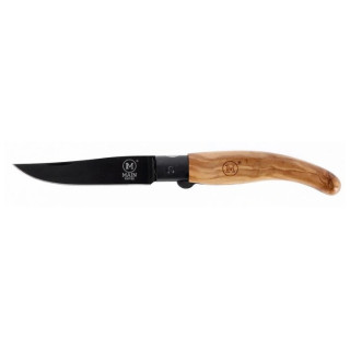 couteau pliant Main Knives Spanish Line - Olive, Black Titanium 9002