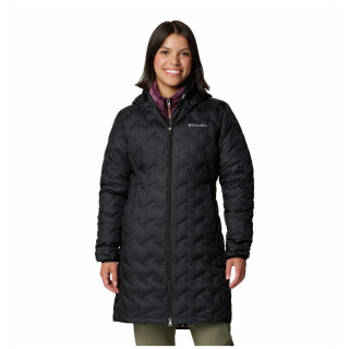 Manteau d'hiver femme Columbia Delta Ridge™ II Long Down Jacket vert Black