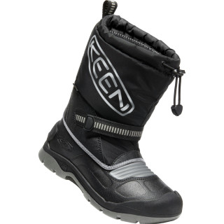 Bottes enfants Keen Snow Troll Wp Youth vert black/silver