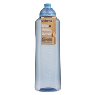 Bouteille Sistema OBP Hydrate Squeeze Swift 480 ml bleue