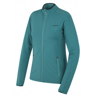 Sweat-shirt femme Husky Tarp Zip green fd.turquoise