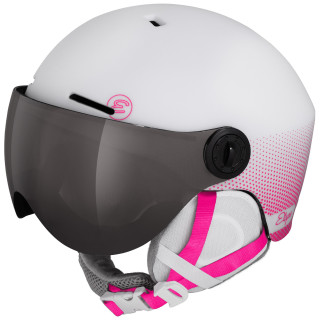 Casque de ski enfant Etape Speedy Pro blanc / rose White/PinkMat