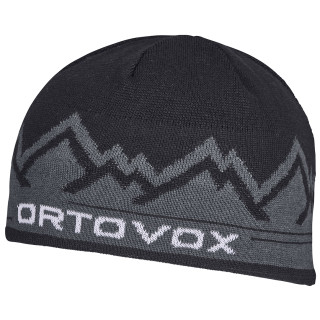 Bonnet Ortovox Peak Beanie vert black raven