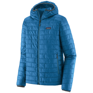 Veste homme Patagonia Nano Puff Hoody bleue Endless Blue