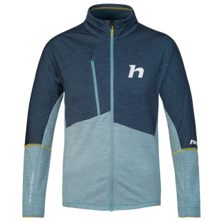 Sweatshirt fonctionnel homme Hannah Niro bleu foncé stratified sea/silver blue mel