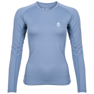 T-shirt fonctionnel femme High Point Code 2.0 LS lady bleu clair Mountain Spring