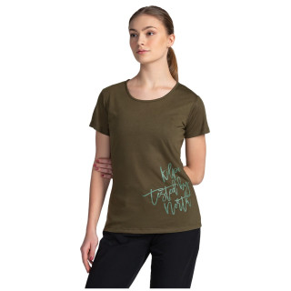 T-shirt femme Kilpi Garove vert foncé dark green