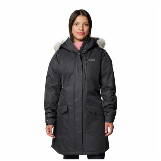 Manteau d'hiver femme Columbia Suttle Mountain™ Long Insulated Jacket vert Black